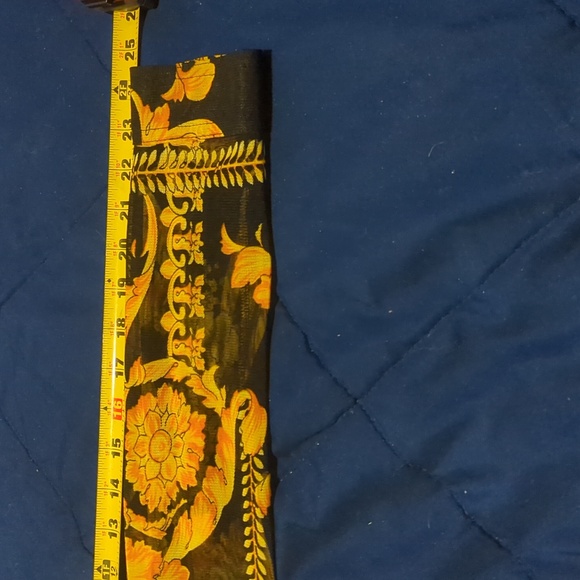 EUC women's gold and black (see-through) button up shirt, size L - Picture 6 of 10